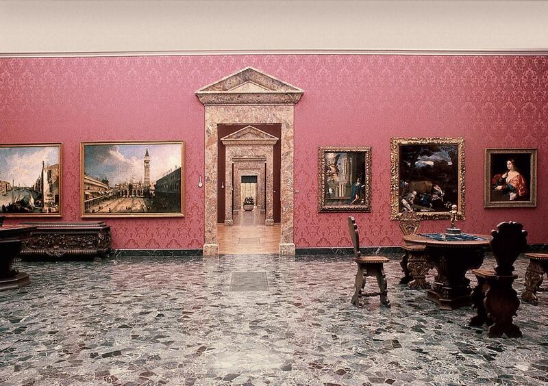 Imagen de la obra en las salas de Villa Favorita